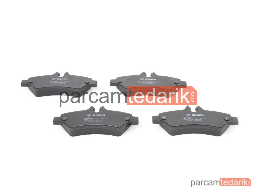 BOSCH 0986495100 | Fren Balatası (Arka) — Mercedes-Benz Sprinter 3,5-t, Mercedes-Benz Sprinter 3-t