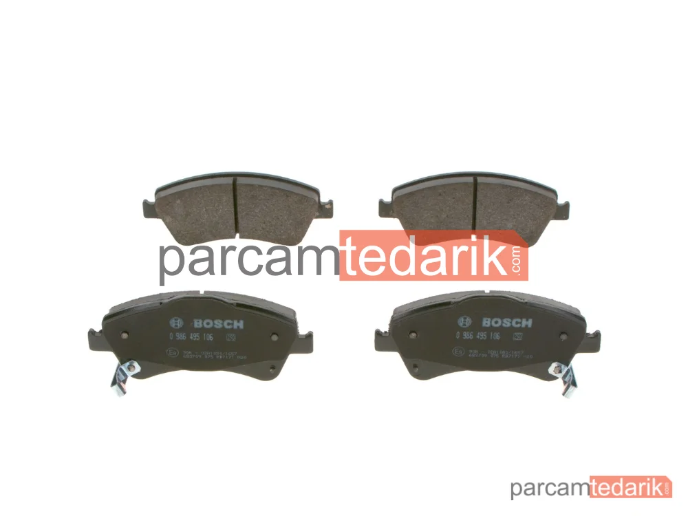0986495106 | Fren Balatası — Toyota Avensis, Toyota Auris, Toyota Verso