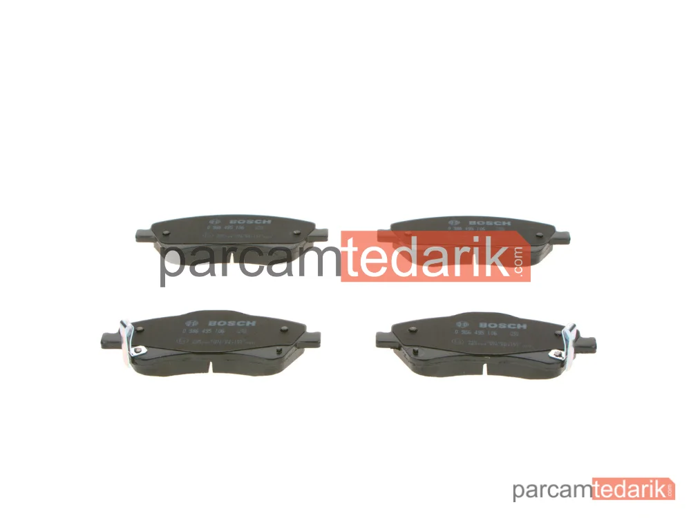 BOSCH 0986495106 | Fren Balatası — Toyota Avensis, Toyota Auris, Toyota Verso