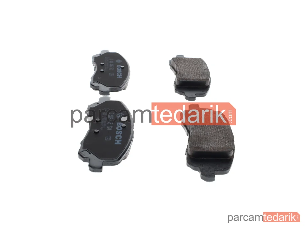 BOSCH 0986495170 | Fren Balatası (Ön) — Jeep Compass, Dodge Caliber, Chrysler Sebring