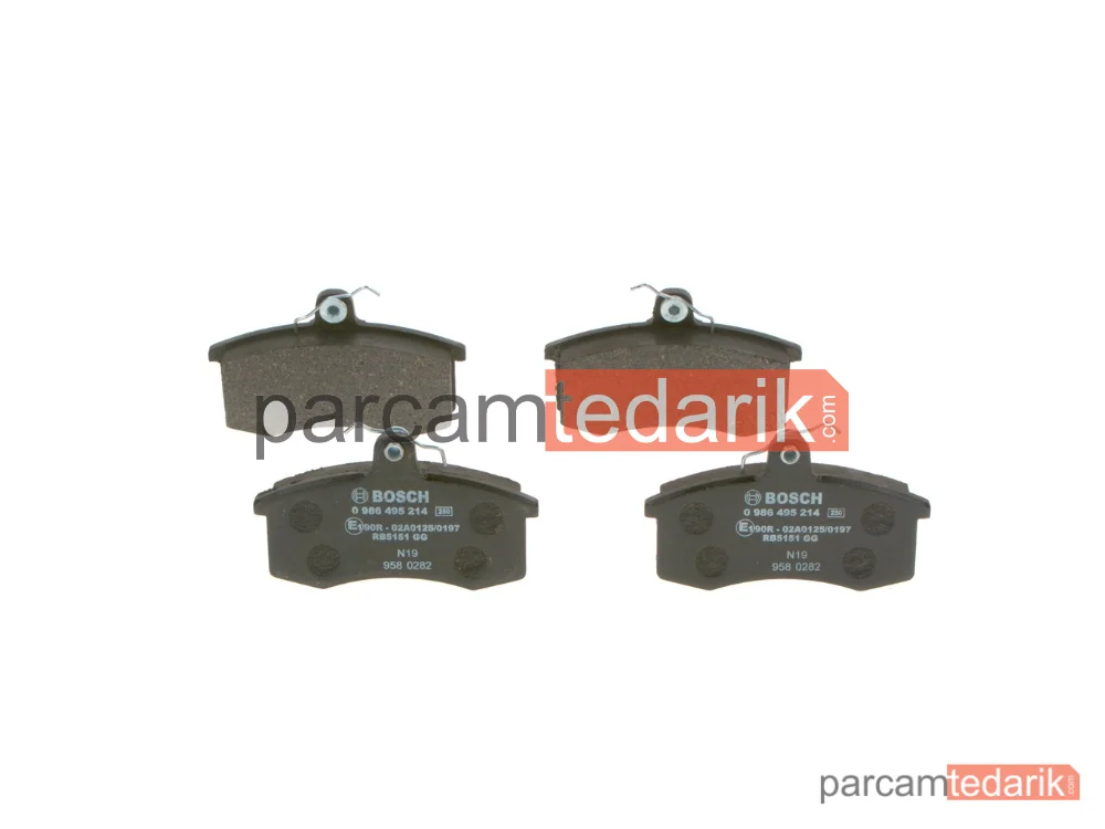 BOSCH 0986495214 | Fren Balatası (Ön)