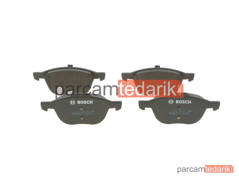 0986495215 | Fren Balatası (Ön) — Ford Focus III, Ford C-Max II, Volvo V50