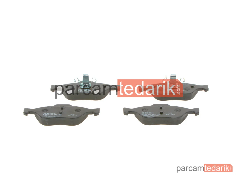 BOSCH 0986495220 | Fren Balatası (Ön) — Ford Fiesta IV, Ford Fusion, Ford Fiesta V