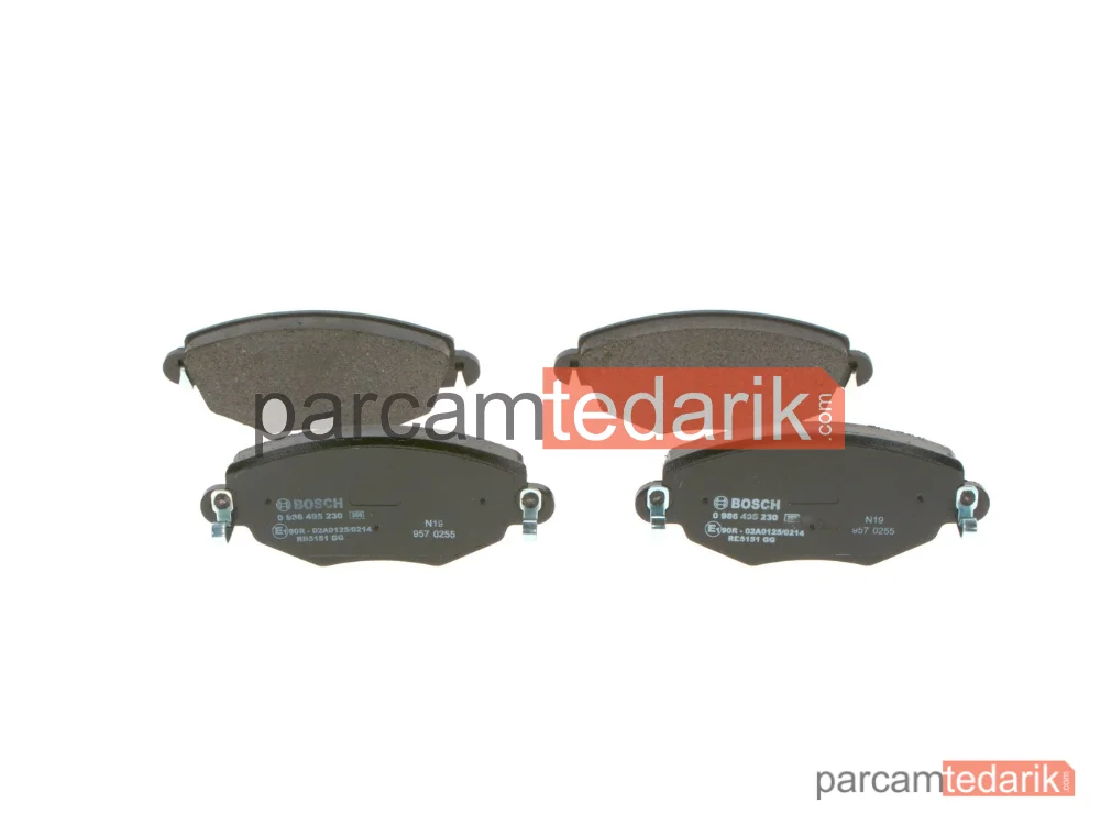 0986495230 | Fren Balatası (Ön) — Ford Mondeo III, Jaguar X-Type I