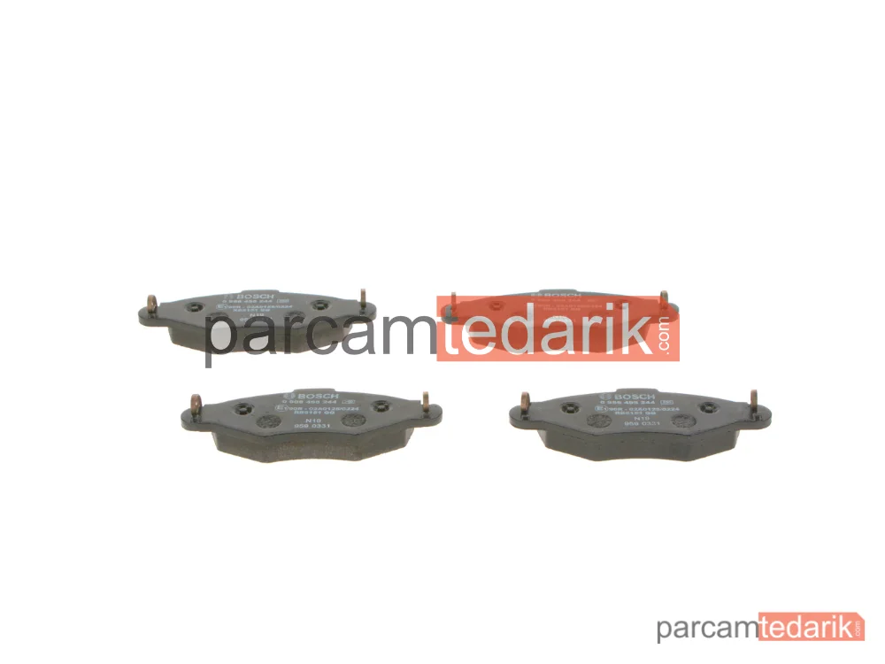 BOSCH 0986495244 | Fren Balatası — Peugeot 206, Peugeot 206 SW