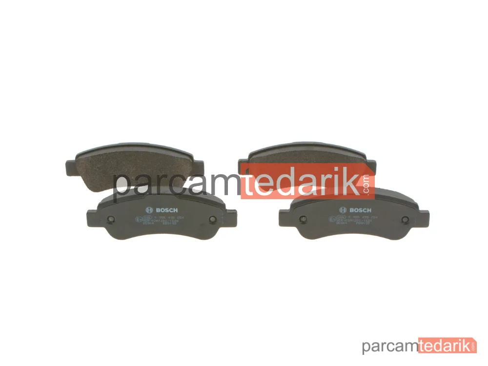 BOSCH 0986495254 | Fren Balatası (Arka) — Citroen Jumper III, Fiat Ducato, Peugeot Boxer