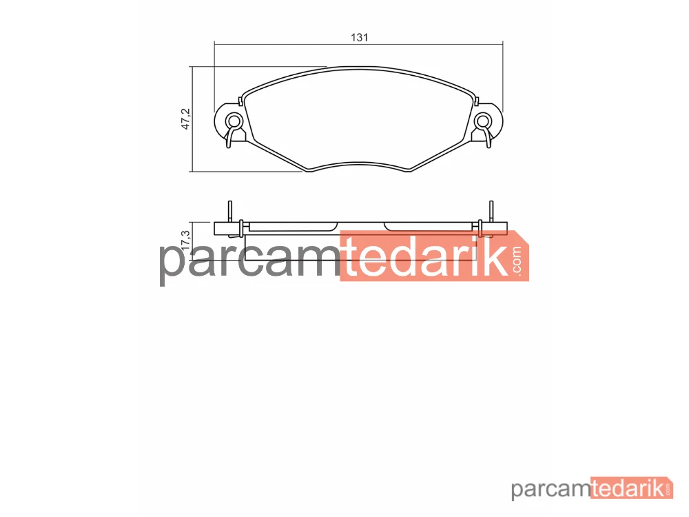 0986495260 | Fren Balatası — Peugeot 306