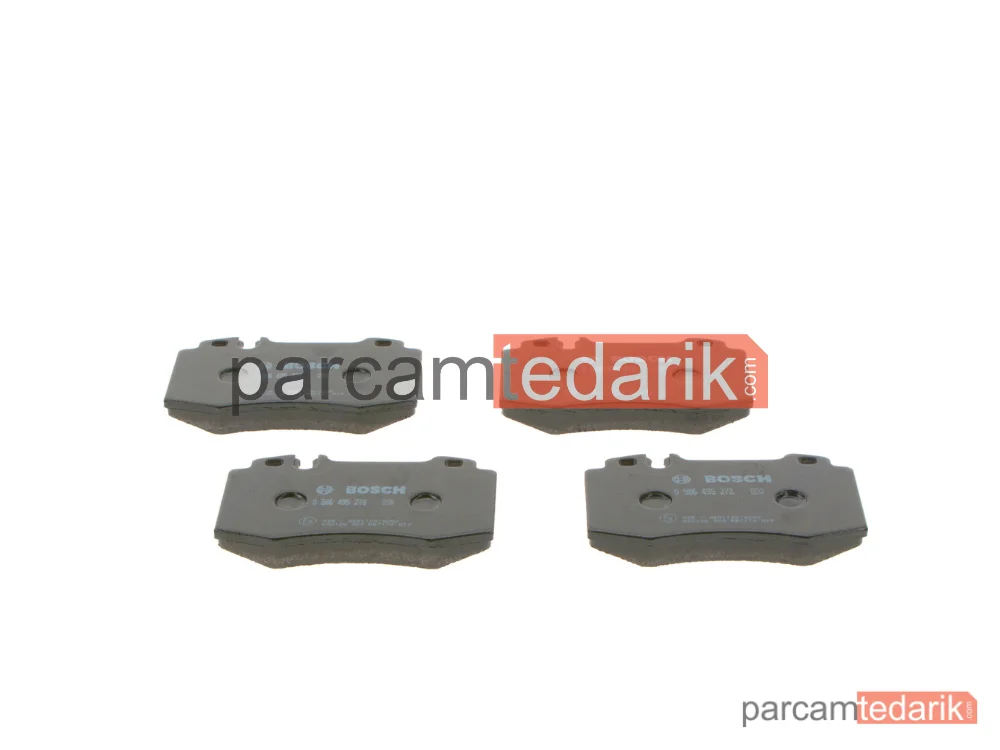 BOSCH 0986495278 | Fren Balatası (Ön) — Mercedes-Benz S-Serisi, Mercedes-Benz M-Serisi, Mercedes-Benz SL