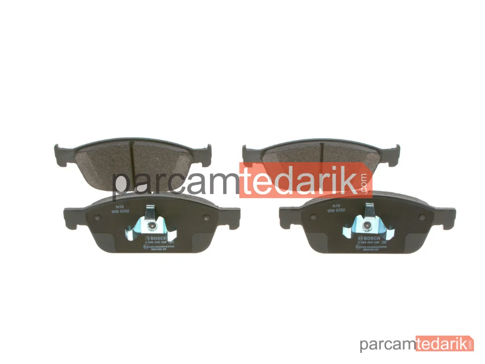 BOSCH 0986495388 | Fren Balatası (Ön) — Ford Focus III, Ford Kuga II