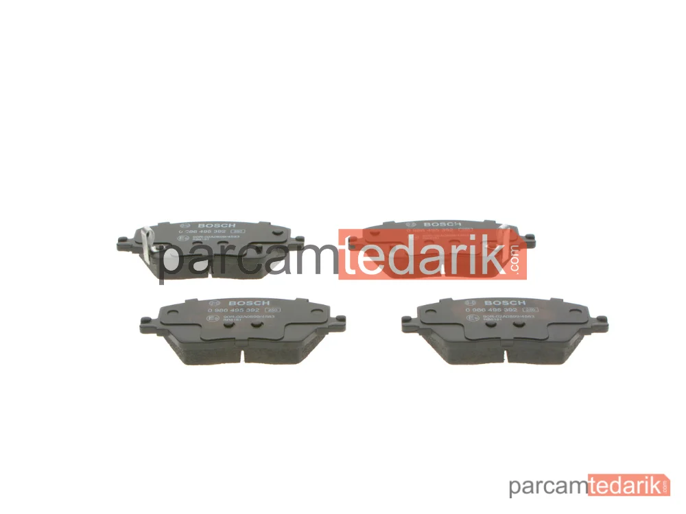 BOSCH 0986495392 | Fren Balatası (Ön) — Fiat Tipo, Fiat Egea