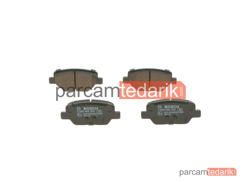 Fren Balatası (Arka) — Fiat Tipo, Fiat Egea - 0986495393