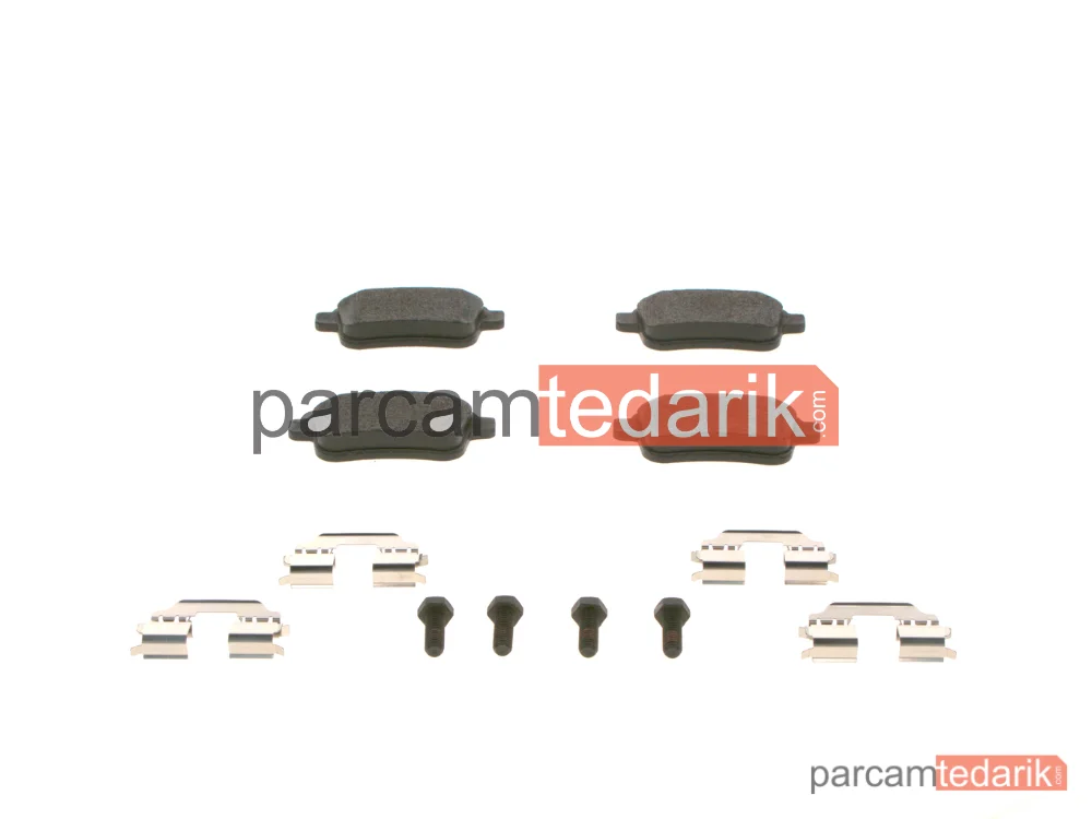 BOSCH 0986495418 | Fren Balatası (Arka) — Renault Kangoo Express, Renault Kangoo / Grand Kangoo II