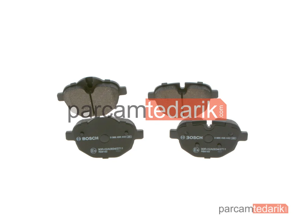 0986495442 | Fren Balatası (Arka) — BMW 5, BMW 5 Touring, BMW X3