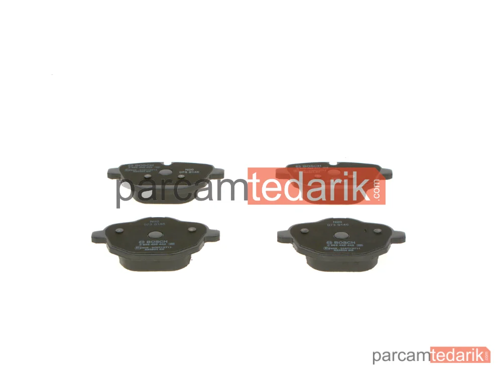 BOSCH 0986495442 | Fren Balatası (Arka) — BMW 5, BMW 5 Touring, BMW X3