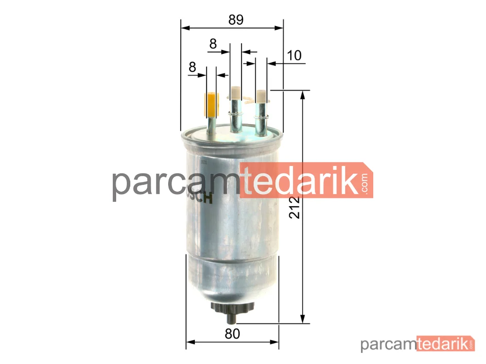 Yakıt Filtresi — Dacia Sandero, Dacia Duster, Dacia Duster Kasa/suv - 09864B2004