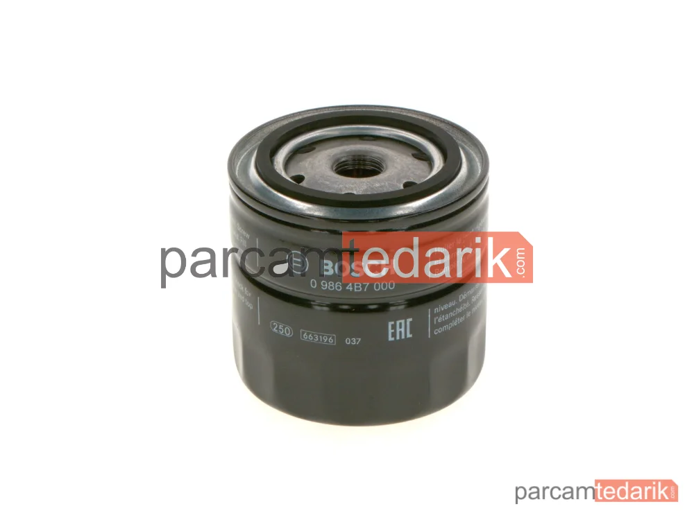BOSCH 09864B7000 | Yağ Filtresi — Fendt Farmer, Fiat 127, Fiat 127 Panorama