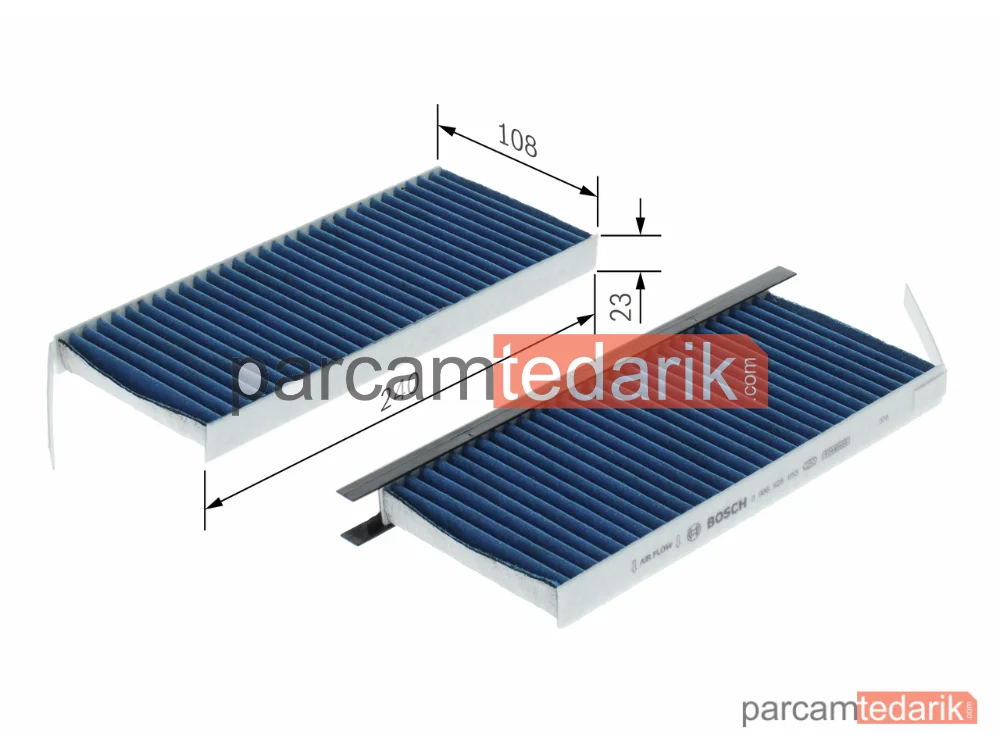 BOSCH 0986628653 | Polen Filtresi — Nissan NV400, Opel Movano B, Renault Kangoo Express