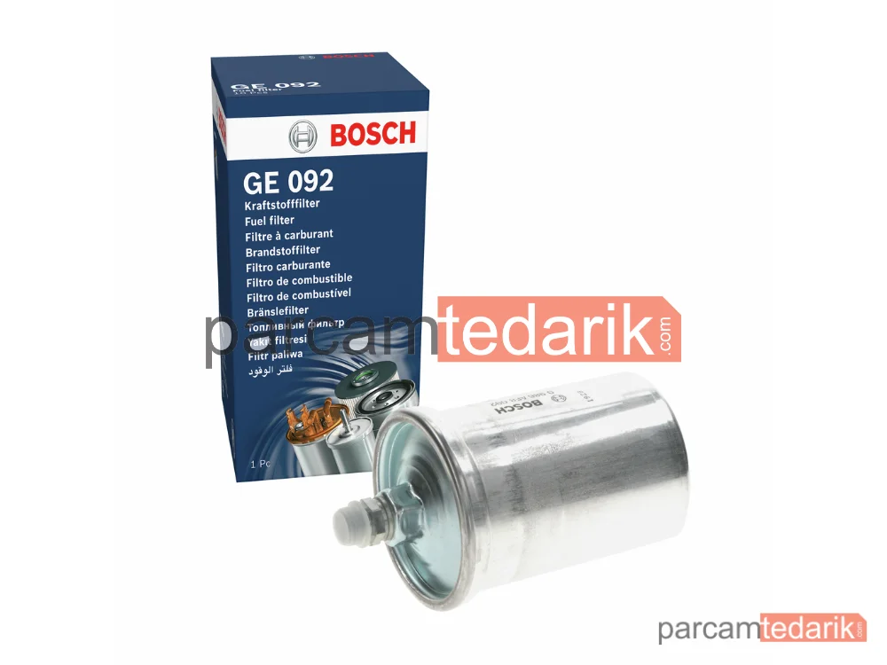 BOSCH 0986AF8092 | Yakıt Filtresi — Mercedes-Benz S-Serisi, Mercedes-Benz 124, Mercedes-Benz 124 T-Model