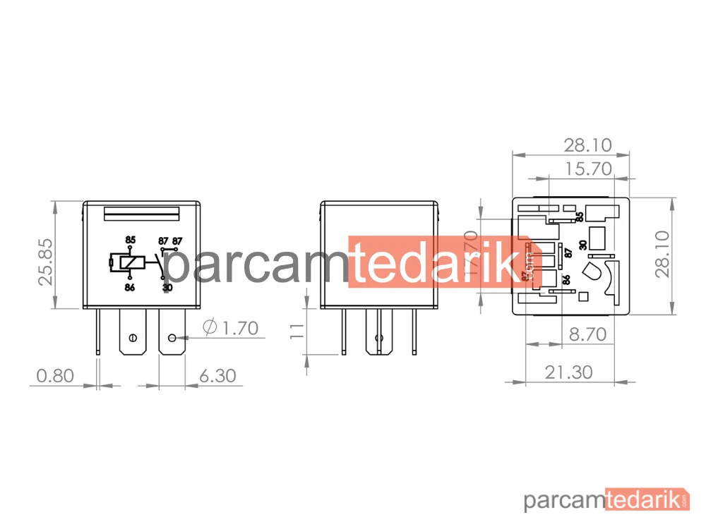 BOSCH 0986AH0204 | Röle