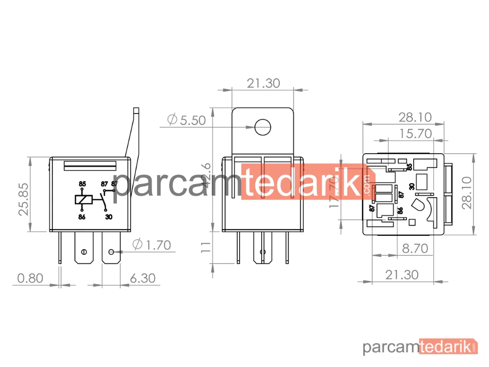 BOSCH 0986AH0253 | Röle
