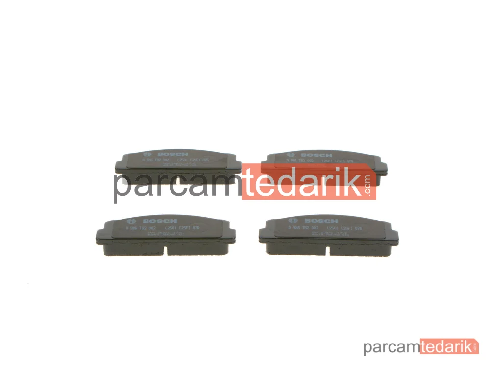 BOSCH 0986TB2002 | Fren Balatası (Ön)