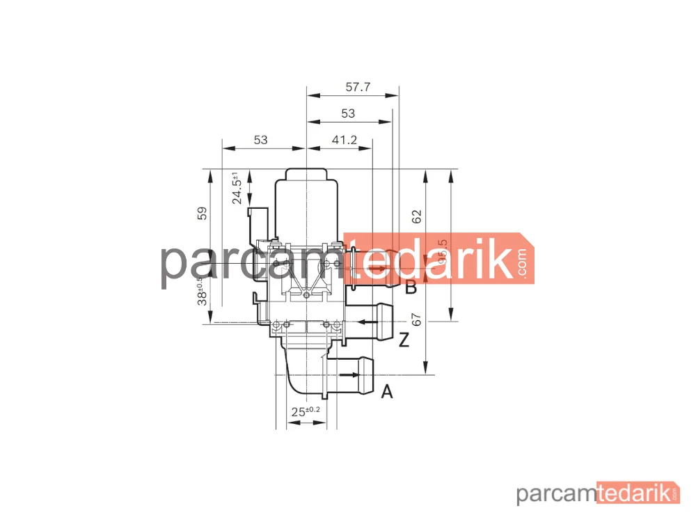 BOSCH 1147412213 | Supap — BMW X3