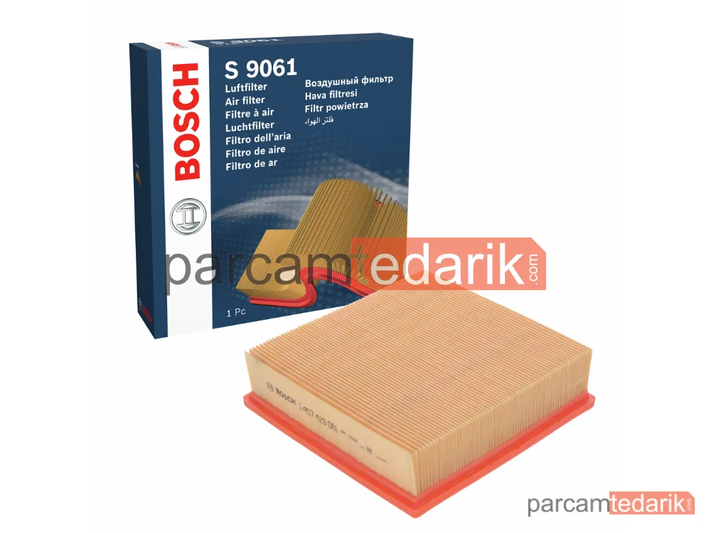 BOSCH 1457429061 | Hava Filtresi — Audi 100 C3, Jaguar XJ, Audi 200 C3