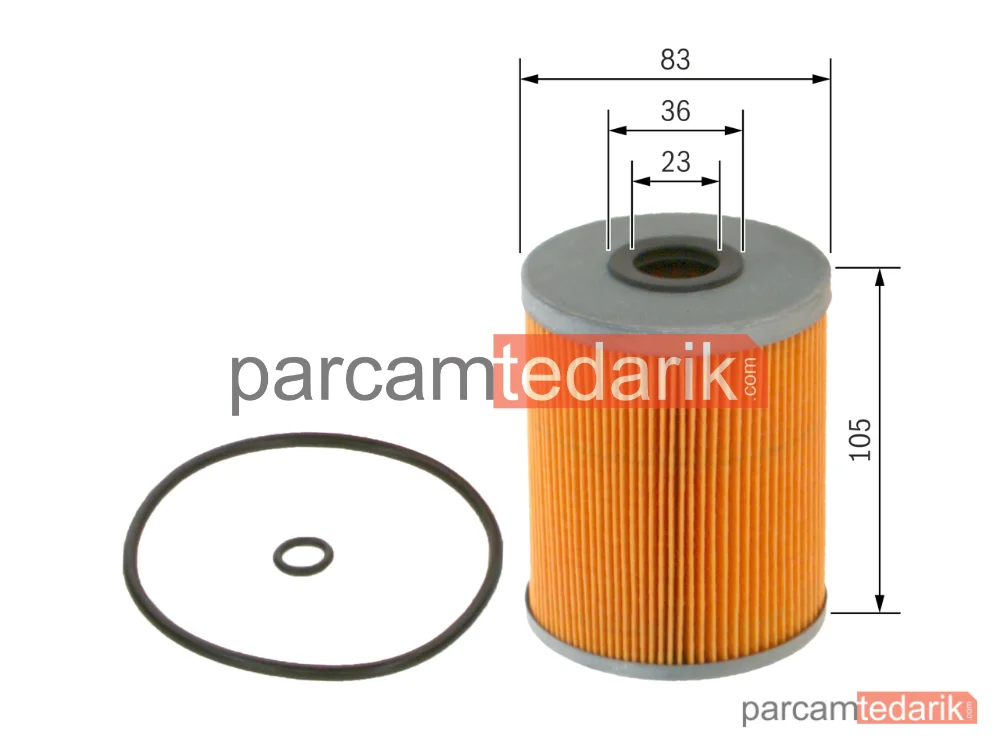 BOSCH 1457429103 | Yağ Filtresi — VW Corrado, VW Golf III, VW Golf III Variant