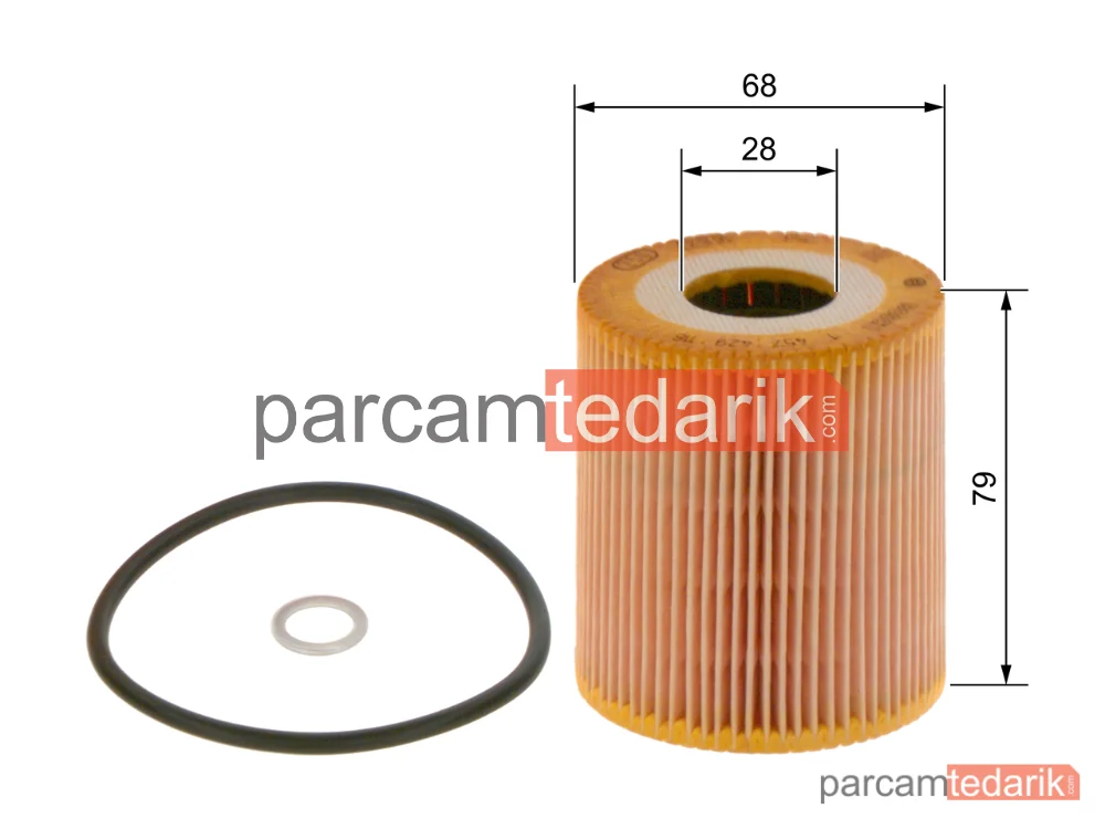 BOSCH 1457429118 | Yağ Filtresi — BMW 5, BMW 5 Touring, BMW 3 Touring