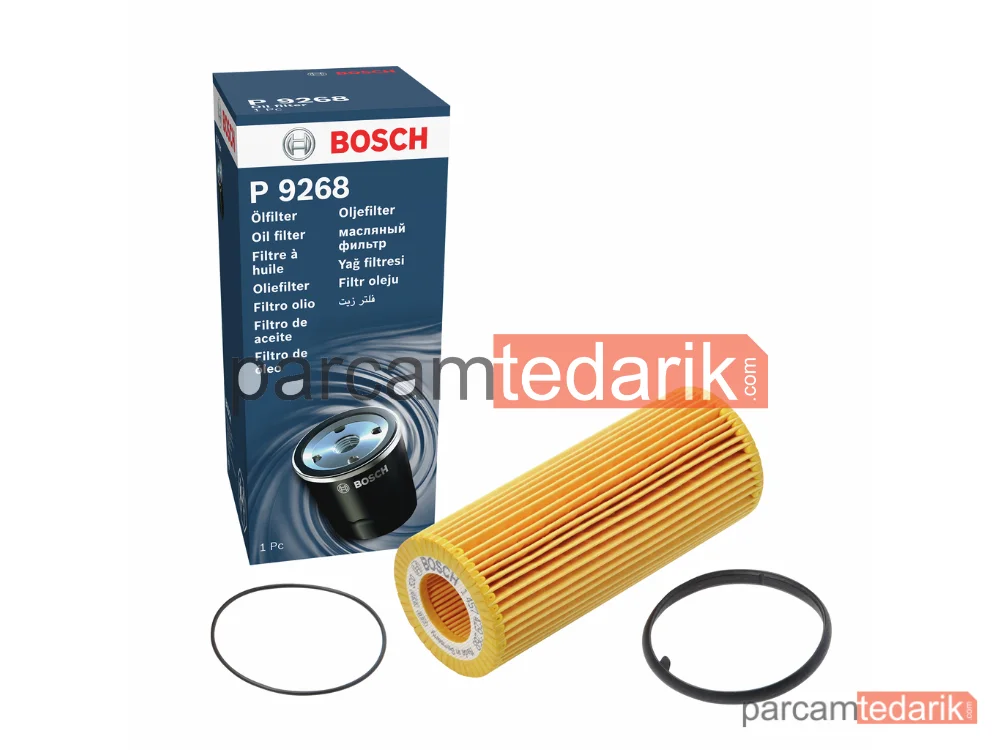 BOSCH 1457429268 | Yağ Filtresi — Audi A6 C6, Audi A6 C7, Audi A7