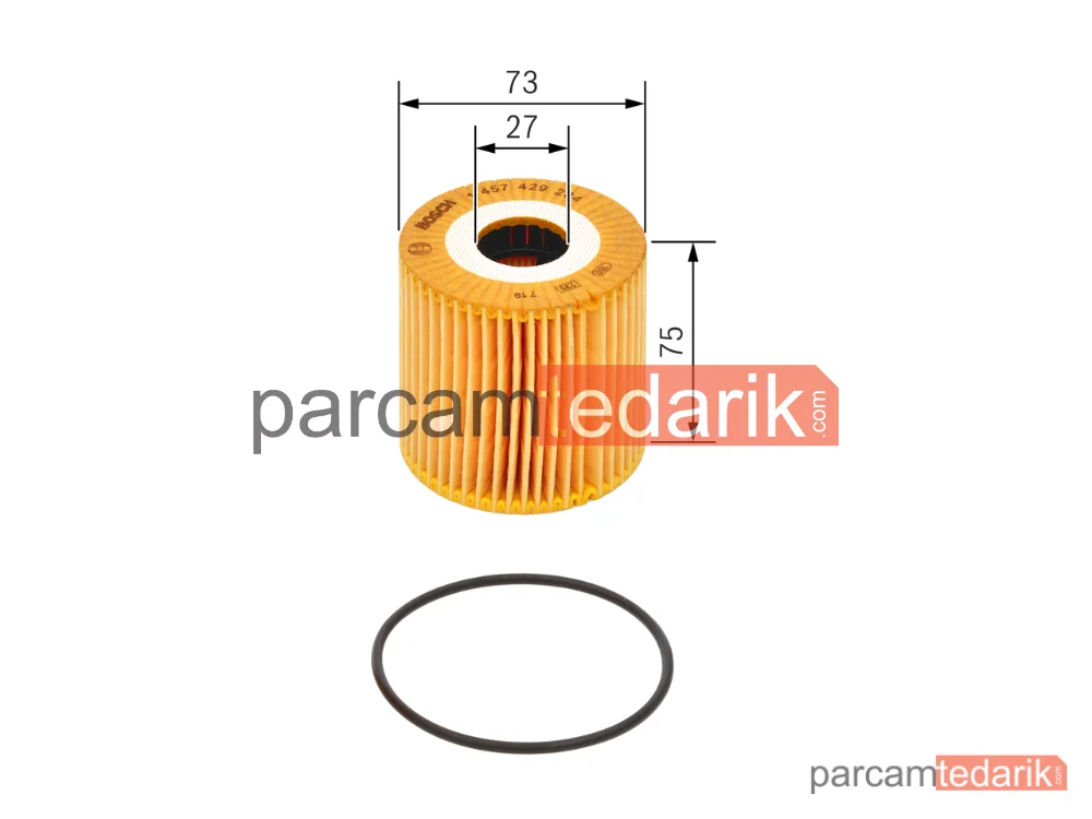 BOSCH 1457429284 | Yağ Filtresi — Nissan Almera II, Nissan Pick UP, Nissan Primera