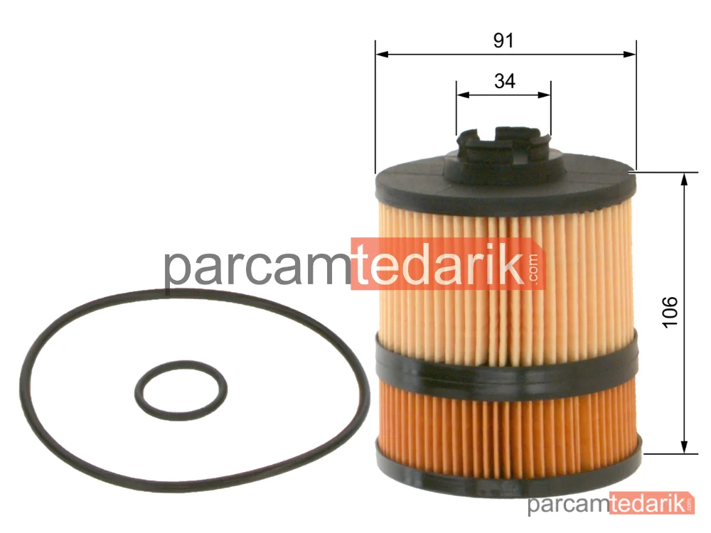 BOSCH 1457429302 | Yağ Filtresi — Opel Vectra C, Opel Vectra C Gts, Renault Espace IV