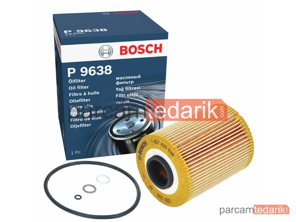 BOSCH 1457429638 | Yağ Filtresi — BMW 3, BMW 3 Cabrio, BMW 3 Coupe