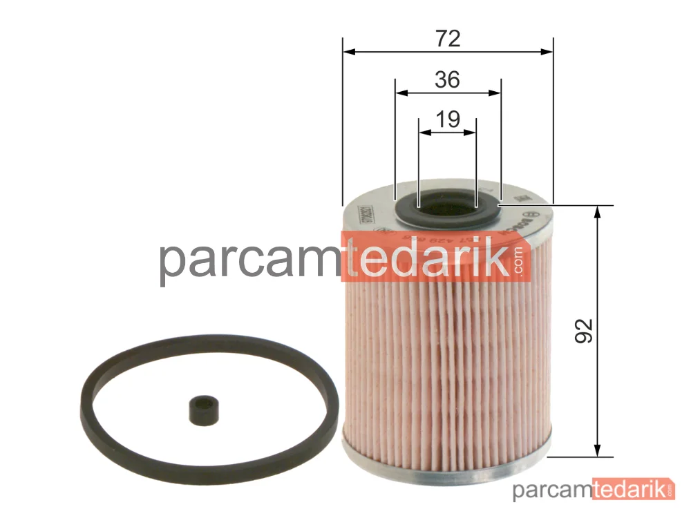 BOSCH 1457429656 | Yakıt Filtresi — Saab 9-3, Saab 9-5
