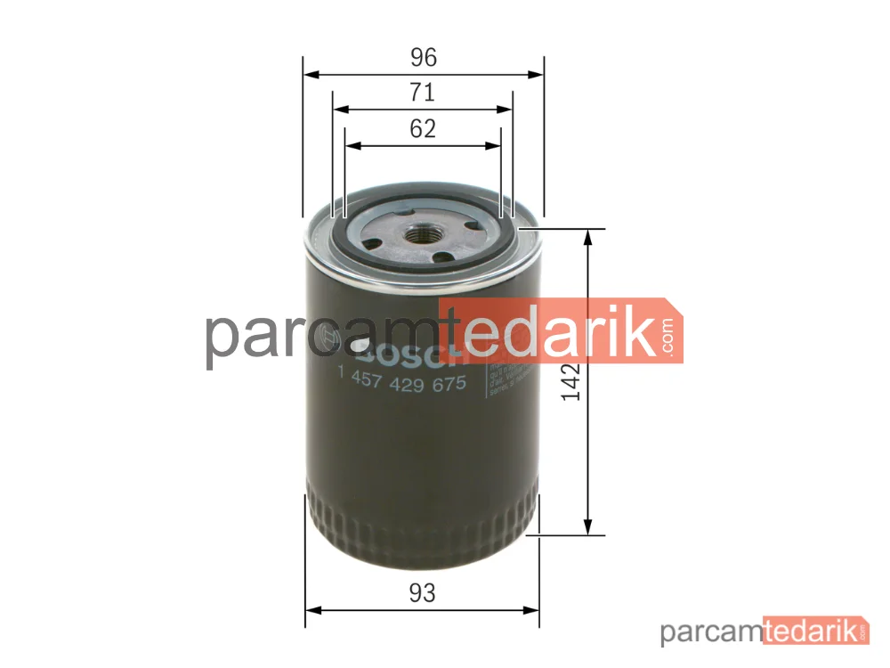 BOSCH 1457429675 | Yakıt Filtresi — DAF F 1500