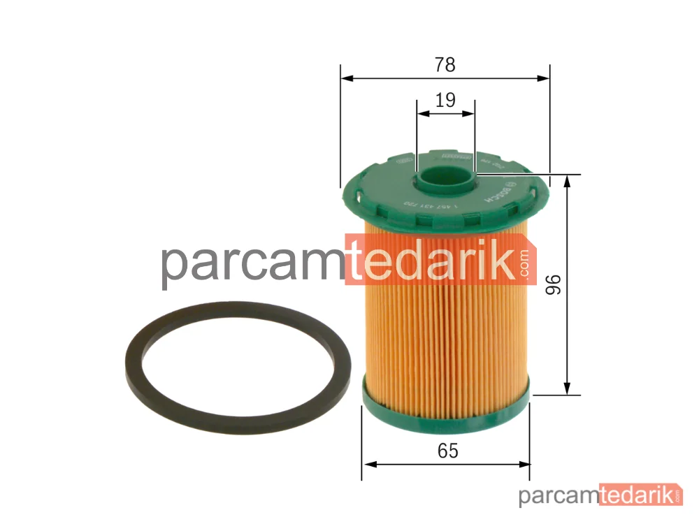 BOSCH 1457431720 | Yakıt Filtresi — Nissan Interstar, Renault Master II, Opel Movano A