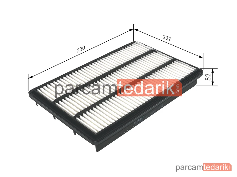 BOSCH 1457433339 | Hava Filtresi — Mitsubishi Pajero IV, Mitsubishi Pajero Classic