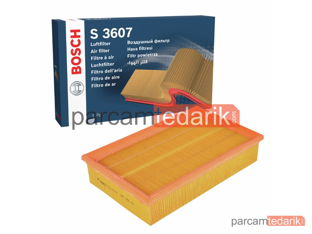 BOSCH 1457433607 | Hava Filtresi — Mercedes-Benz 124, Mercedes-Benz 124 T-Model, Mercedes-Benz E-Serisi