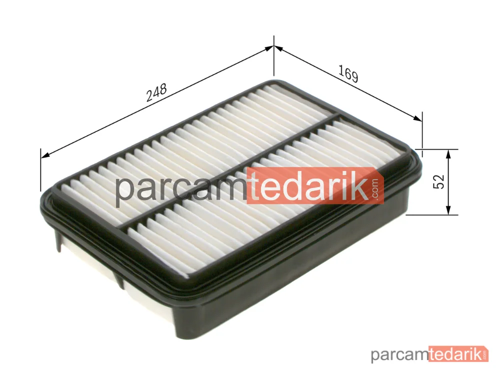 BOSCH 1457433952 | Hava Filtresi — Mitsubishi Outlander II, Mitsubishi Asx, Mitsubishi Lancer VIII