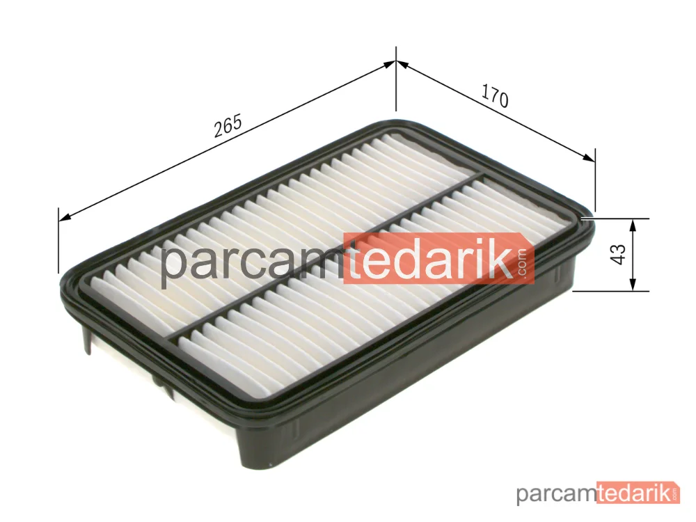BOSCH 1457433958 | Hava Filtresi — Toyota Corolla, Toyota Corolla Compact, Toyota Corolla Liftback