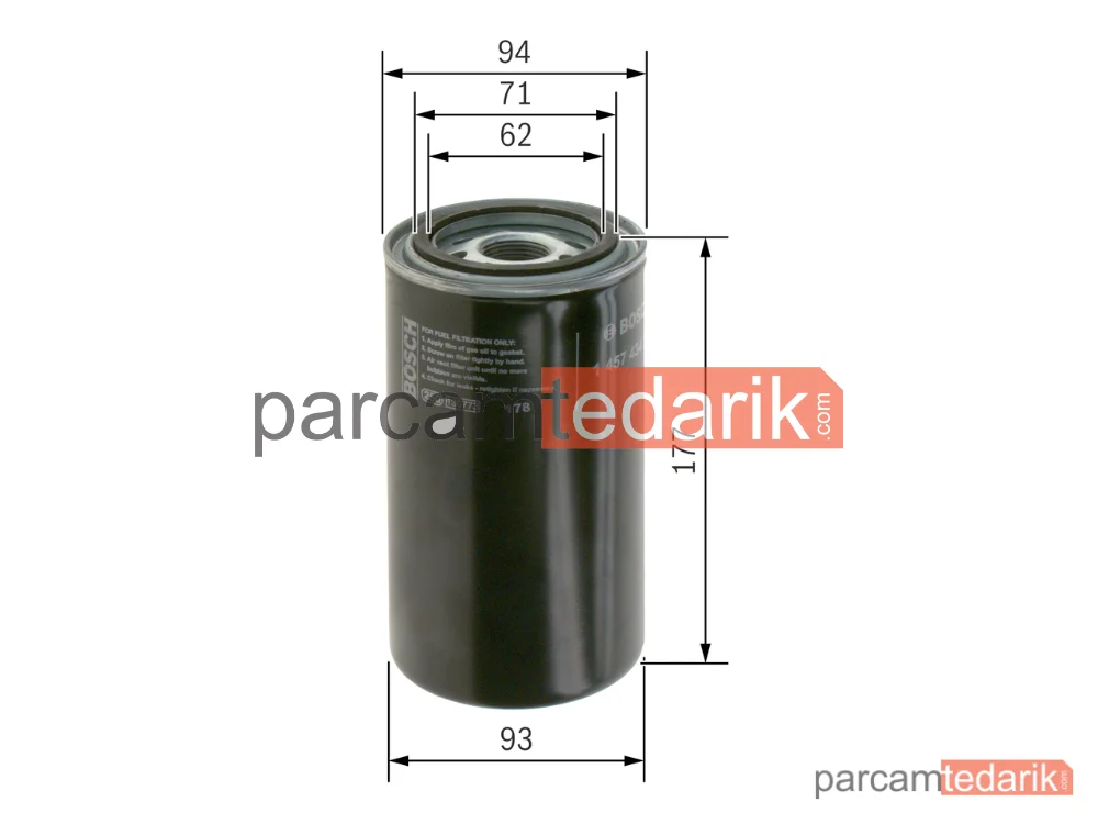BOSCH 1457434180 | Yakıt Filtresi