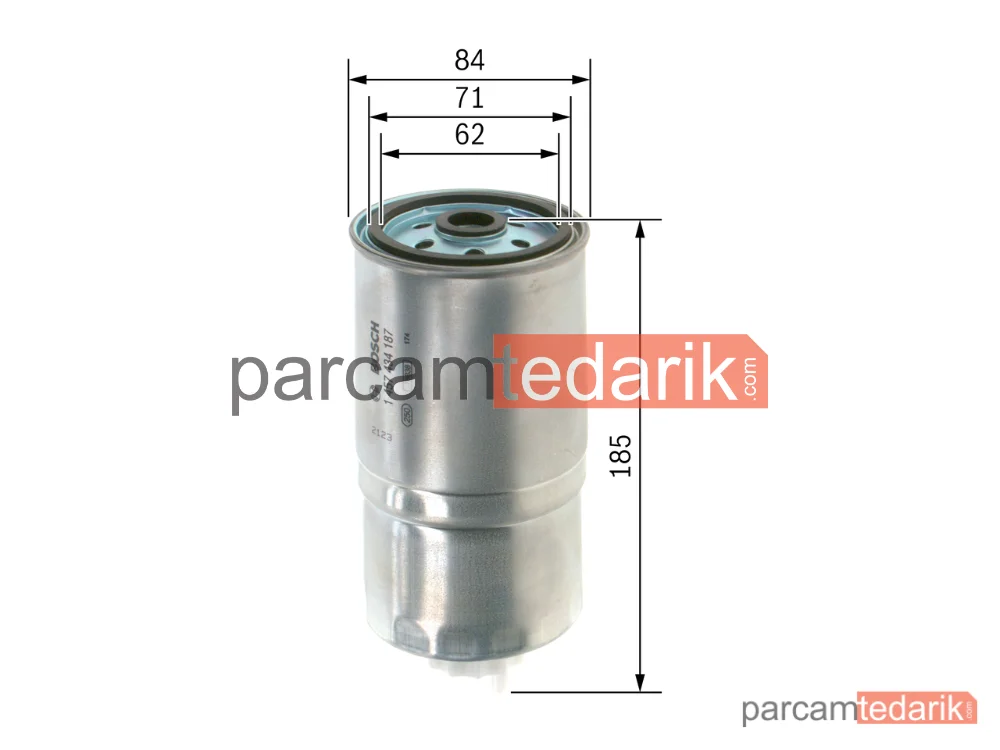 BOSCH 1457434187 | Yakıt Filtresi — BMW 5, BMW 5 Touring, BMW 3