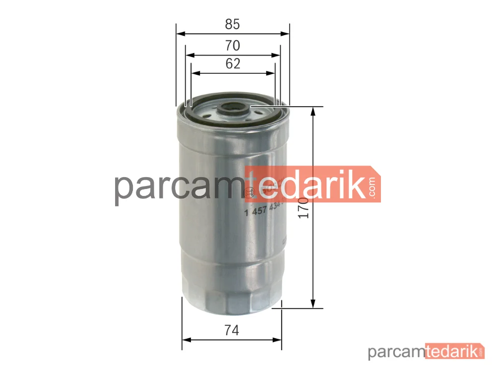 BOSCH 1457434310 | Yakıt Filtresi — Fiat Multipla, Jeep Cherokee, Fiat Punto