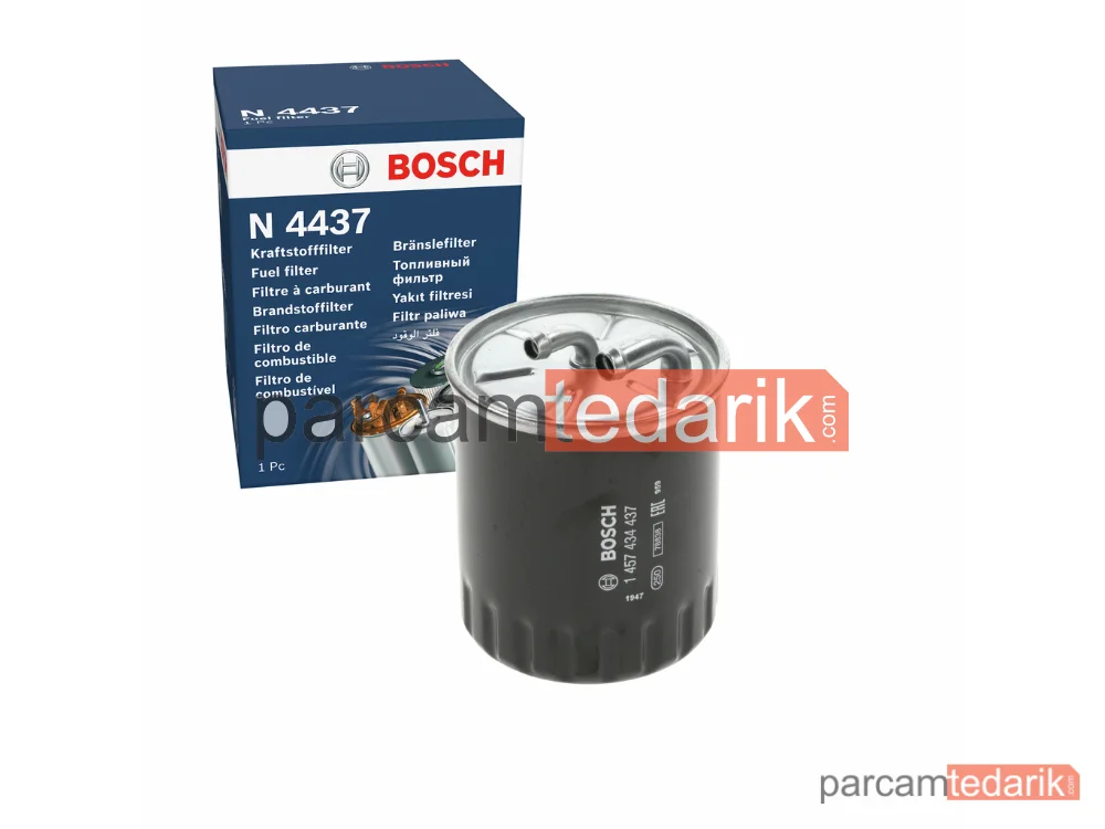 BOSCH 1457434437 | Yakıt Filtresi — Mercedes-Benz E-Serisi, Mercedes-Benz Vito, Mercedes-Benz Sprinter 5-t
