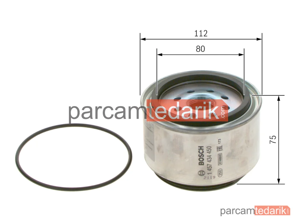 BOSCH 1457434450 | Yakıt Filtresi — Chrysler Grand Voyager III, Chrysler Voyager / Grand Voyager III
