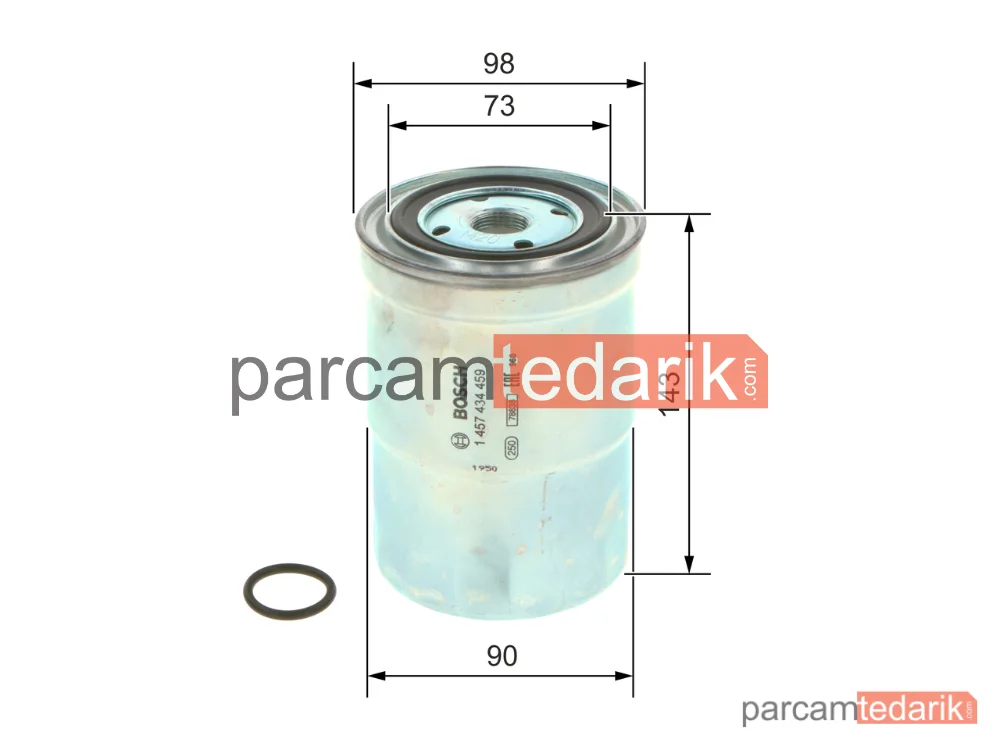 BOSCH 1457434459 | Yakıt Filtresi — Mitsubishi Pajero Classic, Tata Telcoline