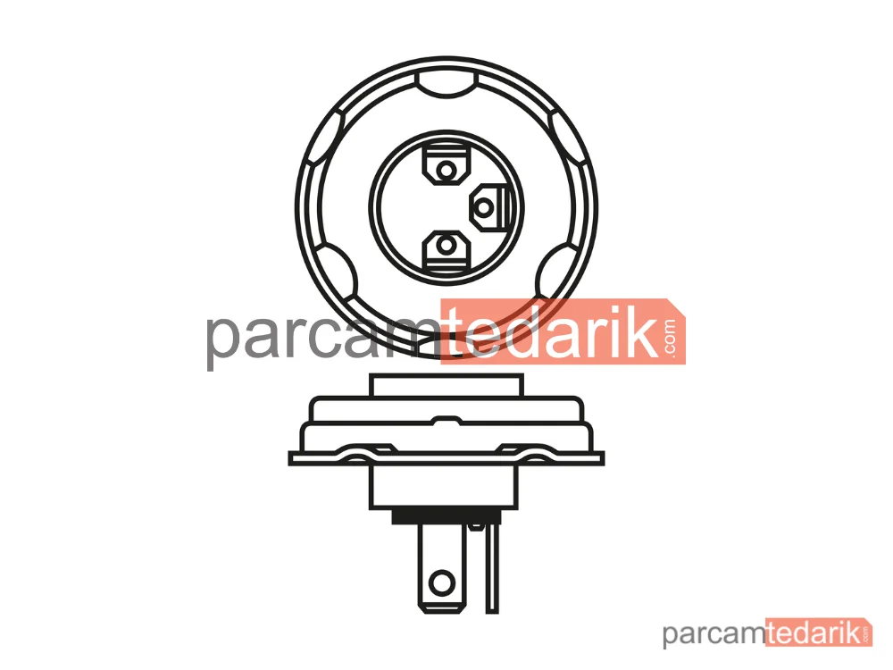 BOSCH 1987302021 | Ampuller — Alfa Romeo 33, Citroen AX, Fiat Panda