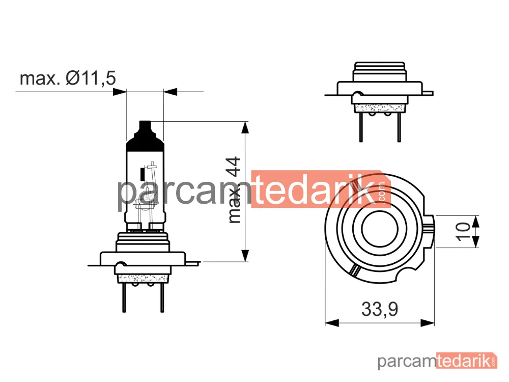 BOSCH 1987302091 | Ampuller — Ford Ecosport, BMW 3 Gran Turismo, BMW 1