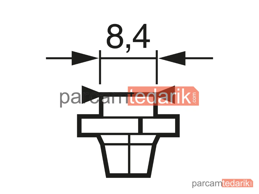 Ampul — PURE Light 12V - 1.2 W BX8.4D - 1987302235