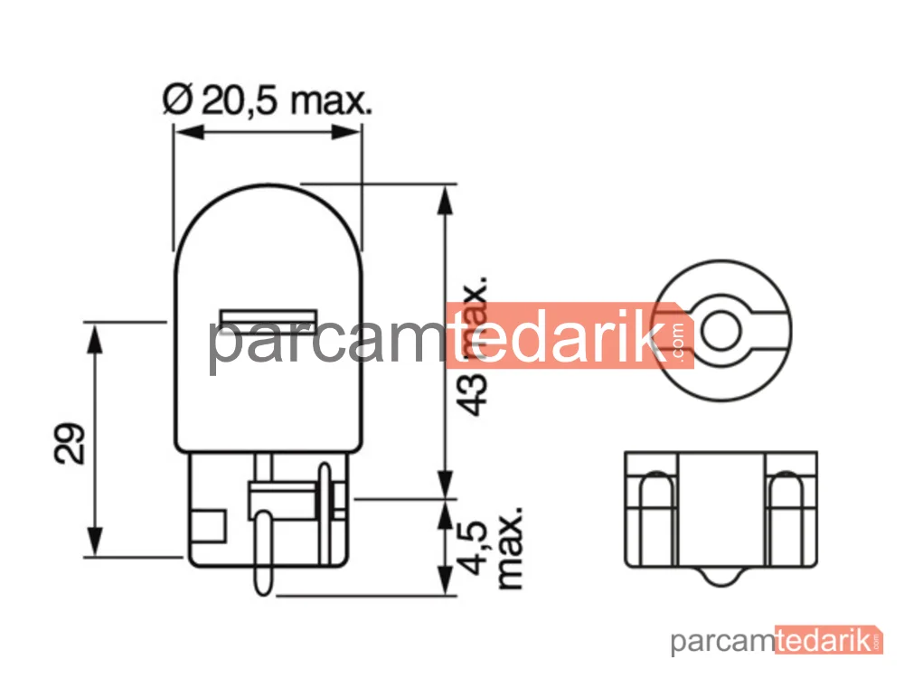 BOSCH 1987301096 | Ampuller — Mazda 6, Audi A3 Limousine, Audi A3